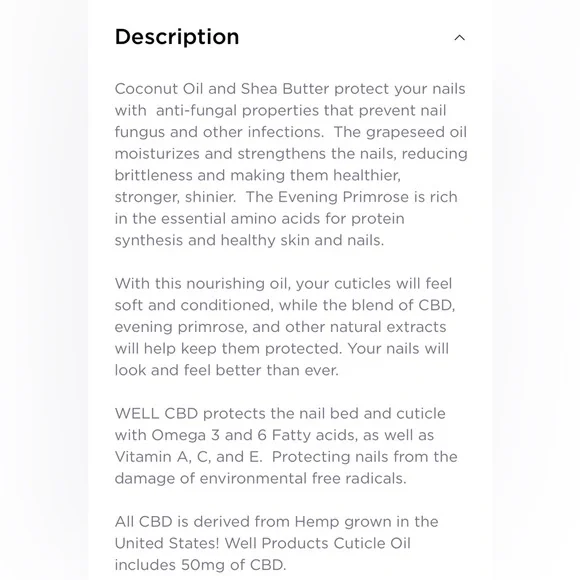 Brand New WELL Cuticle Oil - Picture 4 of 5